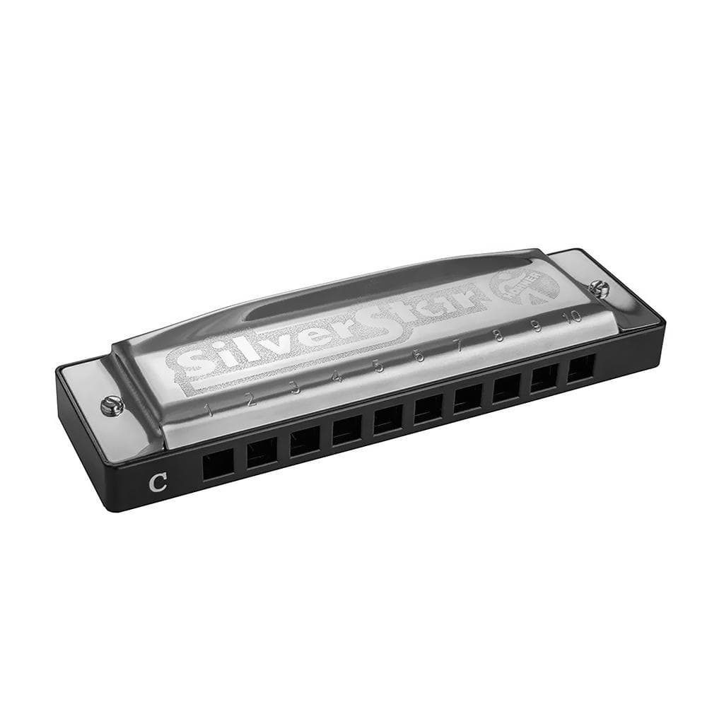 Hohner Harmonicas Hohner M50408X Silver Star G Key Harmonica