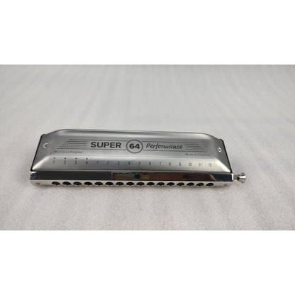 Hohner Harmonicas Hohner M758501 Super 64 Performance Harmonica - Open Box