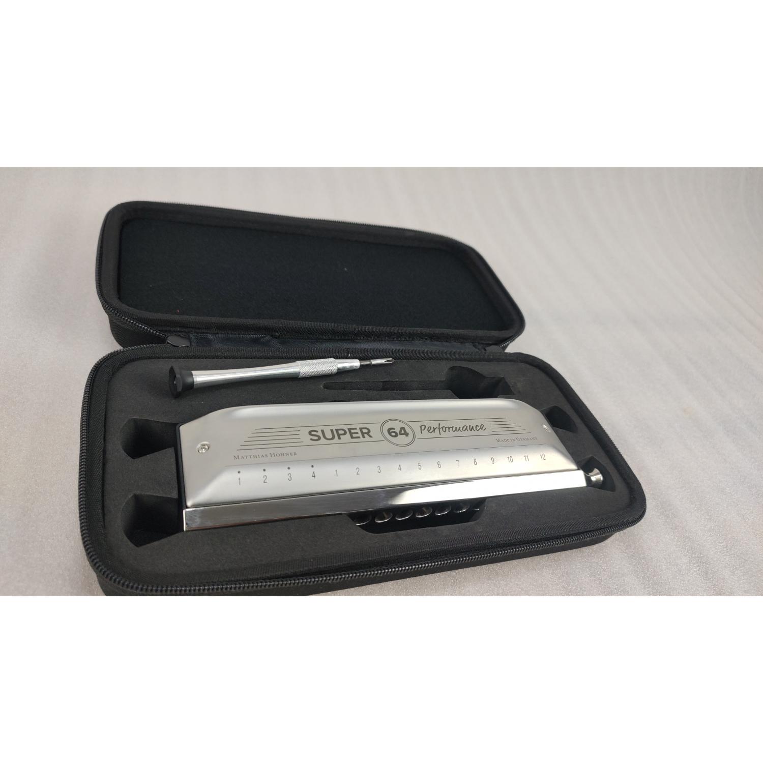 Hohner Harmonicas Hohner M758501 Super 64 Performance Harmonica - Open Box