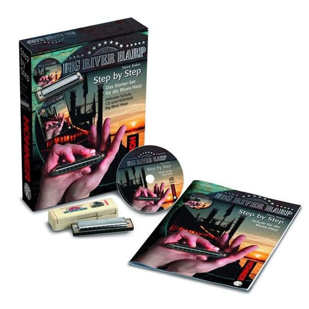 hohner harmonicas hohner m91401 step by step - starter set for blues harp