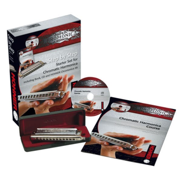 hohner harmonicas hohner m91450-step by step chromonica starter pack