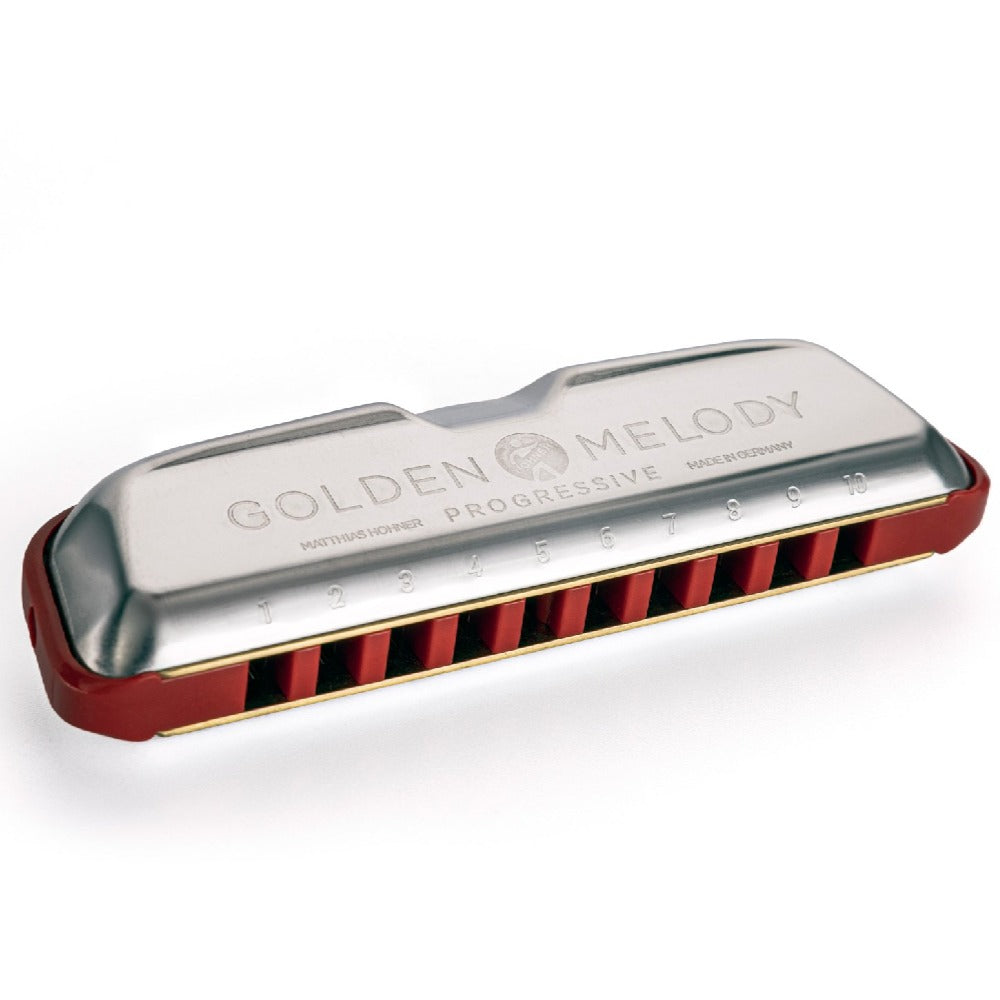 Hohner Harmonicas Key D Hohner M54403X Key D Major Golden Melody Harmonica