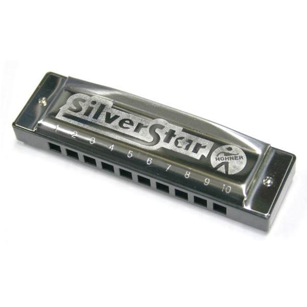 Hohner Harmonicas Key of C - M50401S Hohner Silver Star Harmonica