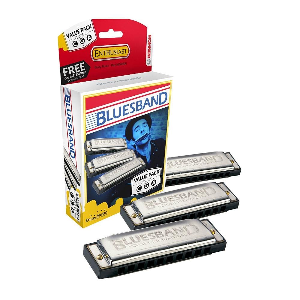 hohner harmonicas pack of 3 hohner m559xp bluesband harmonica value pack   