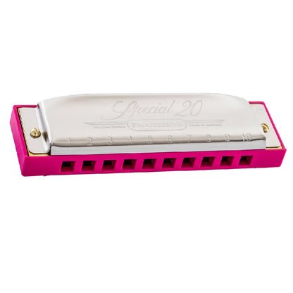 Hohner Harmonicas Pink Hohner M568016P Special 20 Key C Major Harmonica