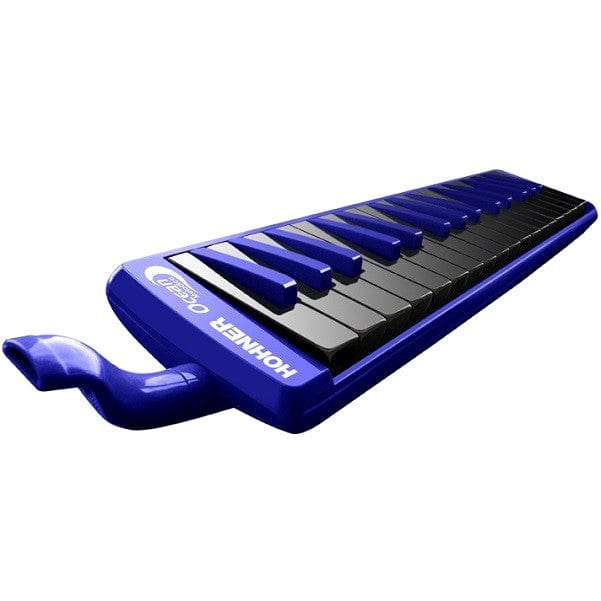 hohner melodicas hohner c943275 32 keys melodica ocean blue-black