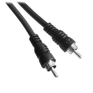 hosa cables and connectors hosa cra-115 male rca to male rca cable 15ft