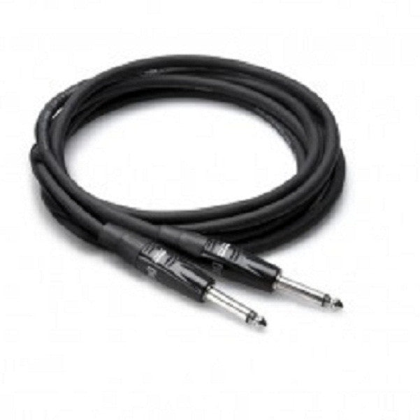 hosa guitar cables hosa hgtr-015 rean straight pro guitar cable, 15 feet
