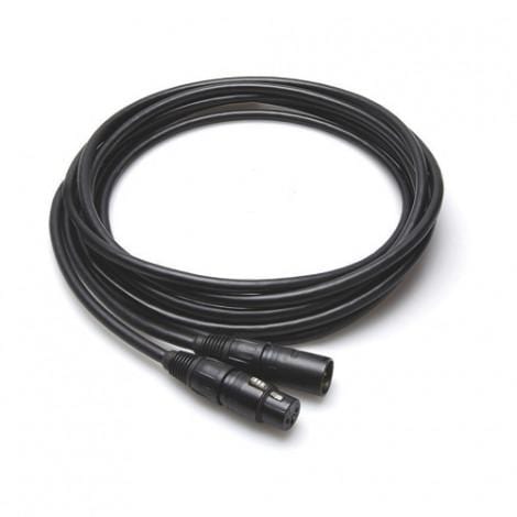 hosa microphone cables 10 ft hosa cmk neutrik xlr3f to xlr3m edge microphone cable   