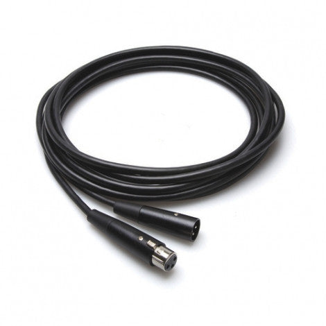 hosa microphone cables hosa 3-pin xlr male to 3-pin xlr female balanced microphone cable