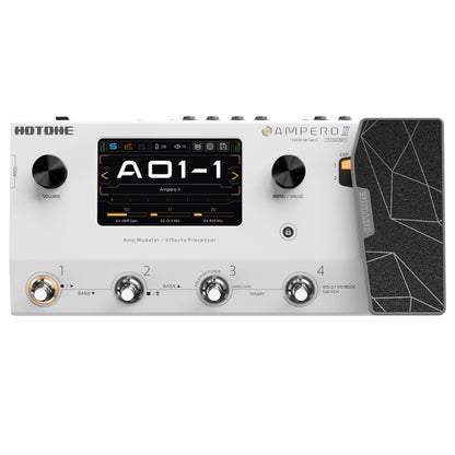 Hotone Guitar Processors Hotone Ampero II 2-Generation Multi Effects Guitar Processor