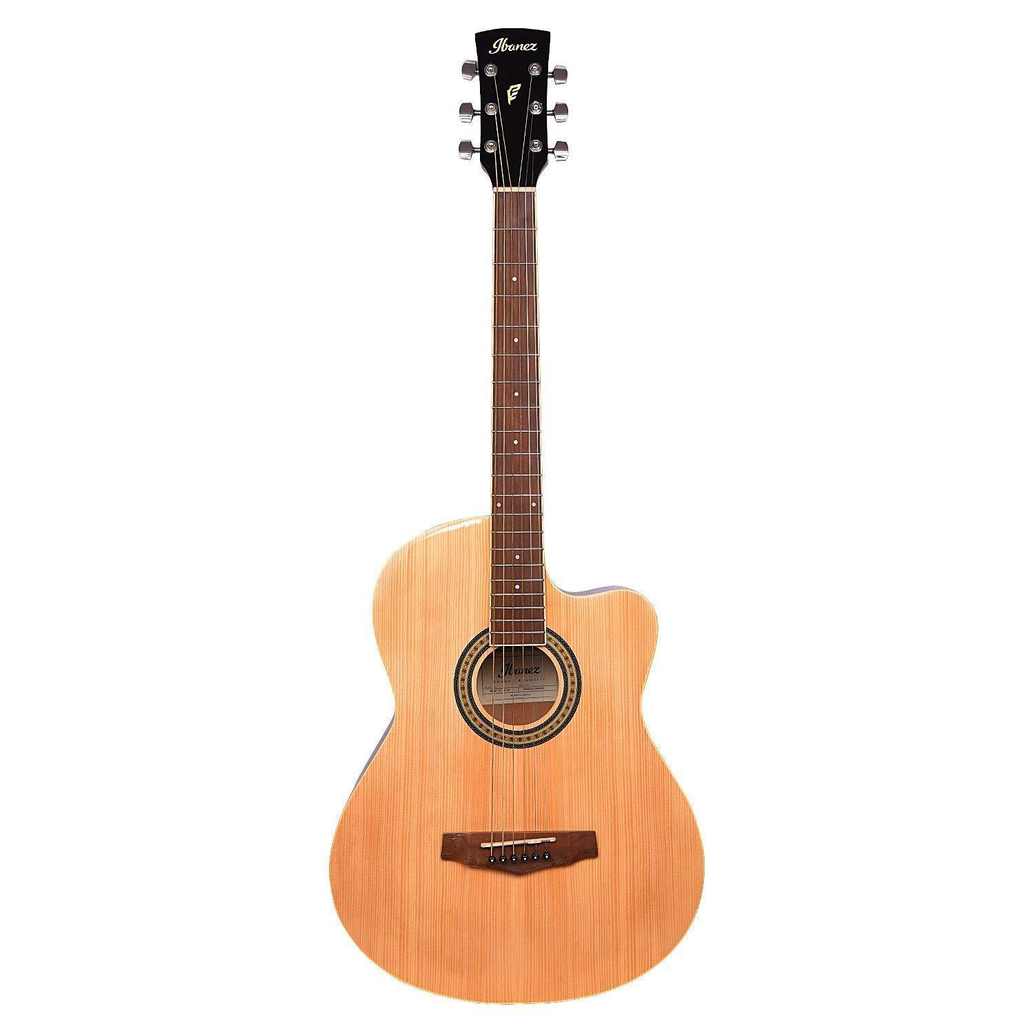 ibanez acoustic guitars ibanez md39c-nt 39 inch cutaway acoustic guitar - open box