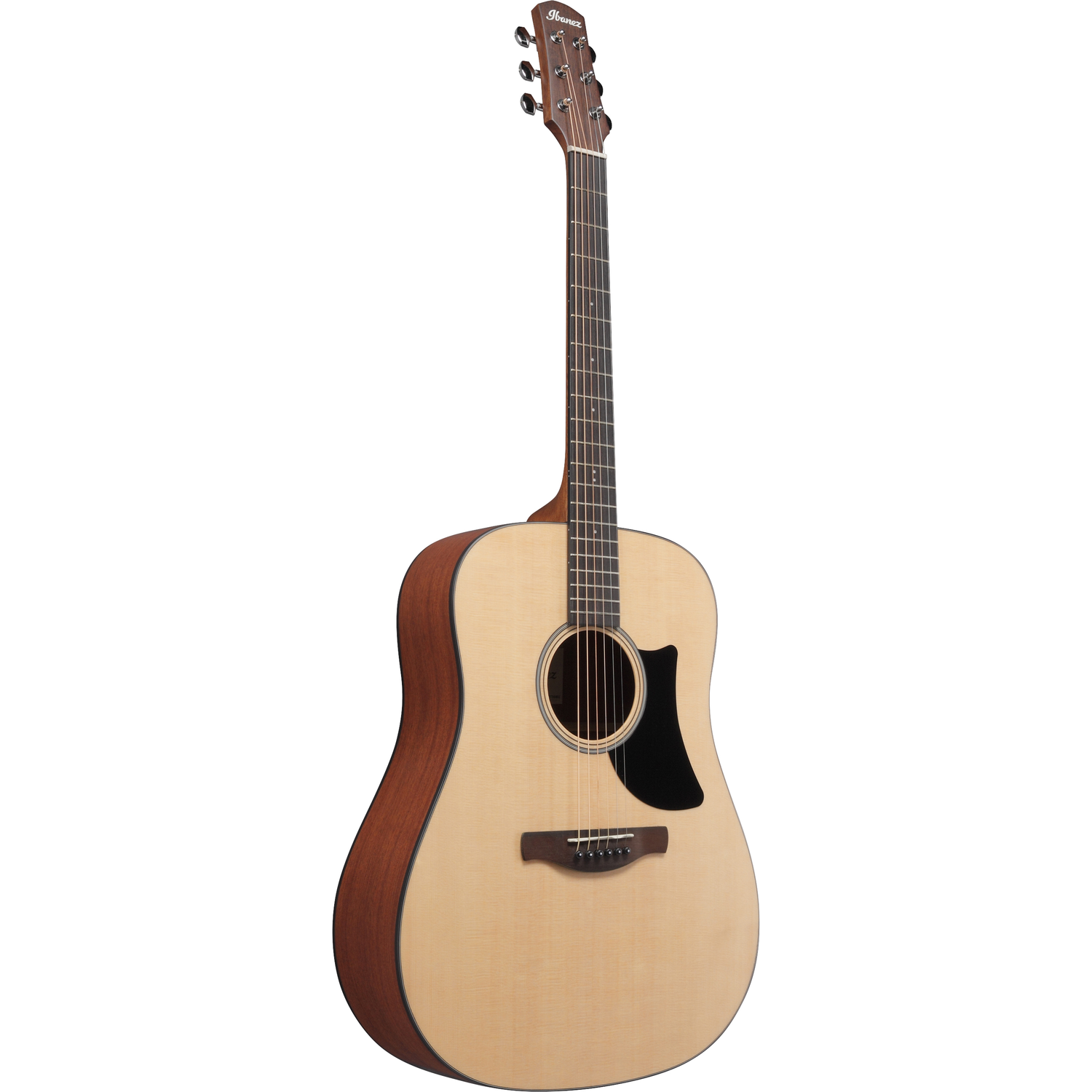 Ibanez Acoustic Guitars Natural Low Gloss Ibanez AAD50 Advanced Acoustic Series Acoustic Guitar 