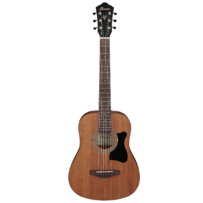 Ibanez Acoustic Guitars Open Pore Natural Ibanez V44MINI V Series 6 String Acoustic Guitar with Gigbag 