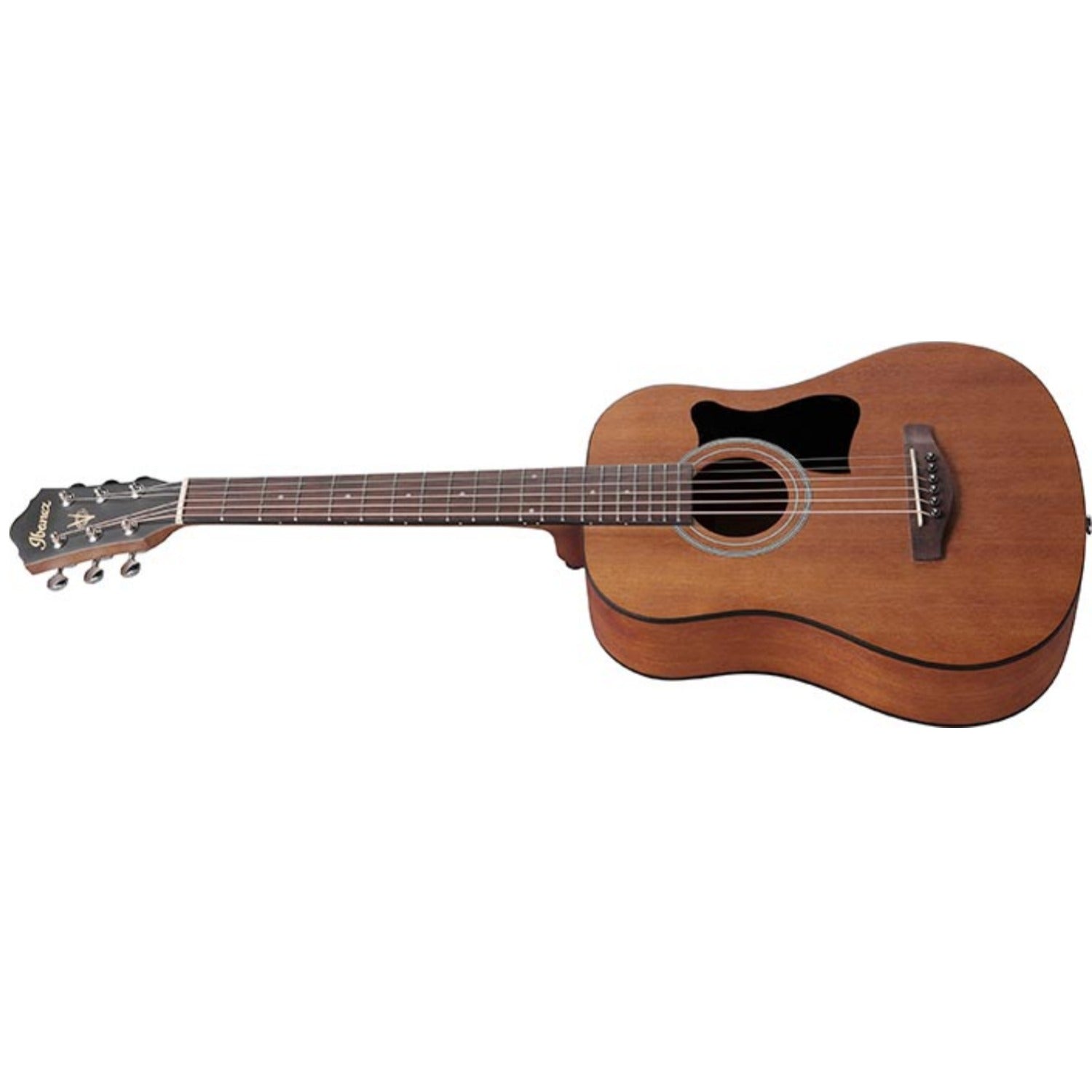 Ibanez Acoustic Guitars Open Pore Natural Ibanez V44MINI V Series 6 String Acoustic Guitar with Gigbag 