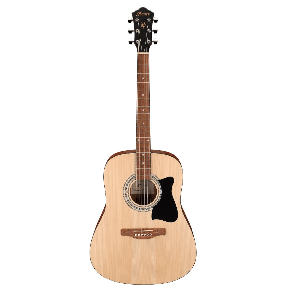 Ibanez Acoustic Guitars Open Pore Natural Ibanez V50NJP 6 String Acoustic Guitar Pack