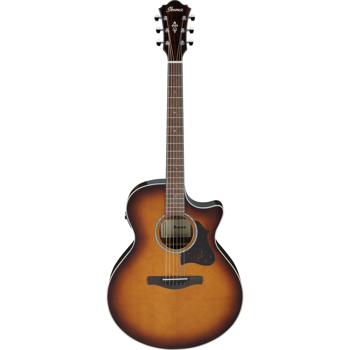 Ibanez Acoustic Guitars Vintage Mahogany Sunburst High Gloss Ibanez AE160 AE Series 6 String Electro Acoustic Guitar