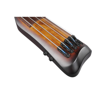 Ibanez Bass Guitar Mahogany Oil Burst Ibanez UB805 5 String Electric Bass Guitar with Bag