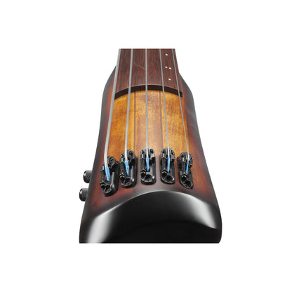 Ibanez Bass Guitar Mahogany Oil Burst Ibanez UB805 5 String Electric Bass Guitar with Bag