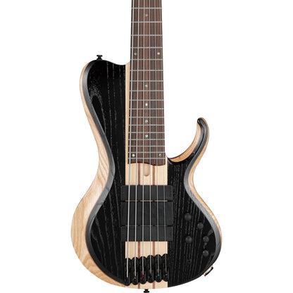 Ibanez Bass Guitar Weathered Black Low Gloss Ibanez BTB866SC 6 String Bass Guitar 