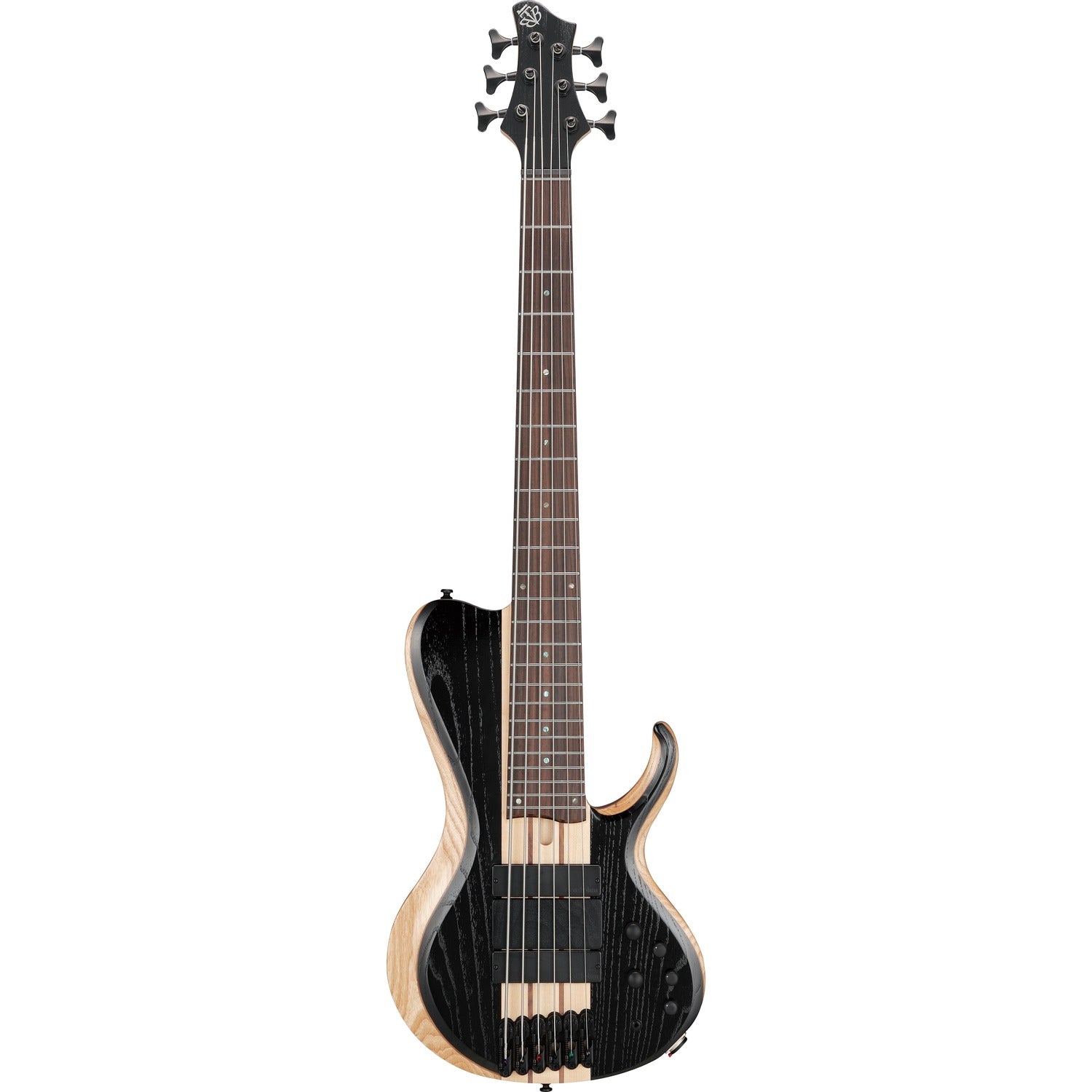 Ibanez Bass Guitar Weathered Black Low Gloss Ibanez BTB866SC 6 String Bass Guitar 
