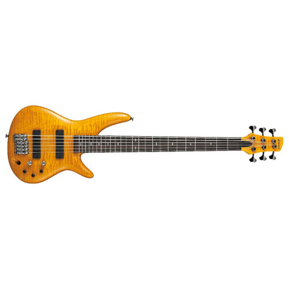 ibanez bass guitars amber ibanez gvb1006 gerald veasley signature 6 string bass guitar   