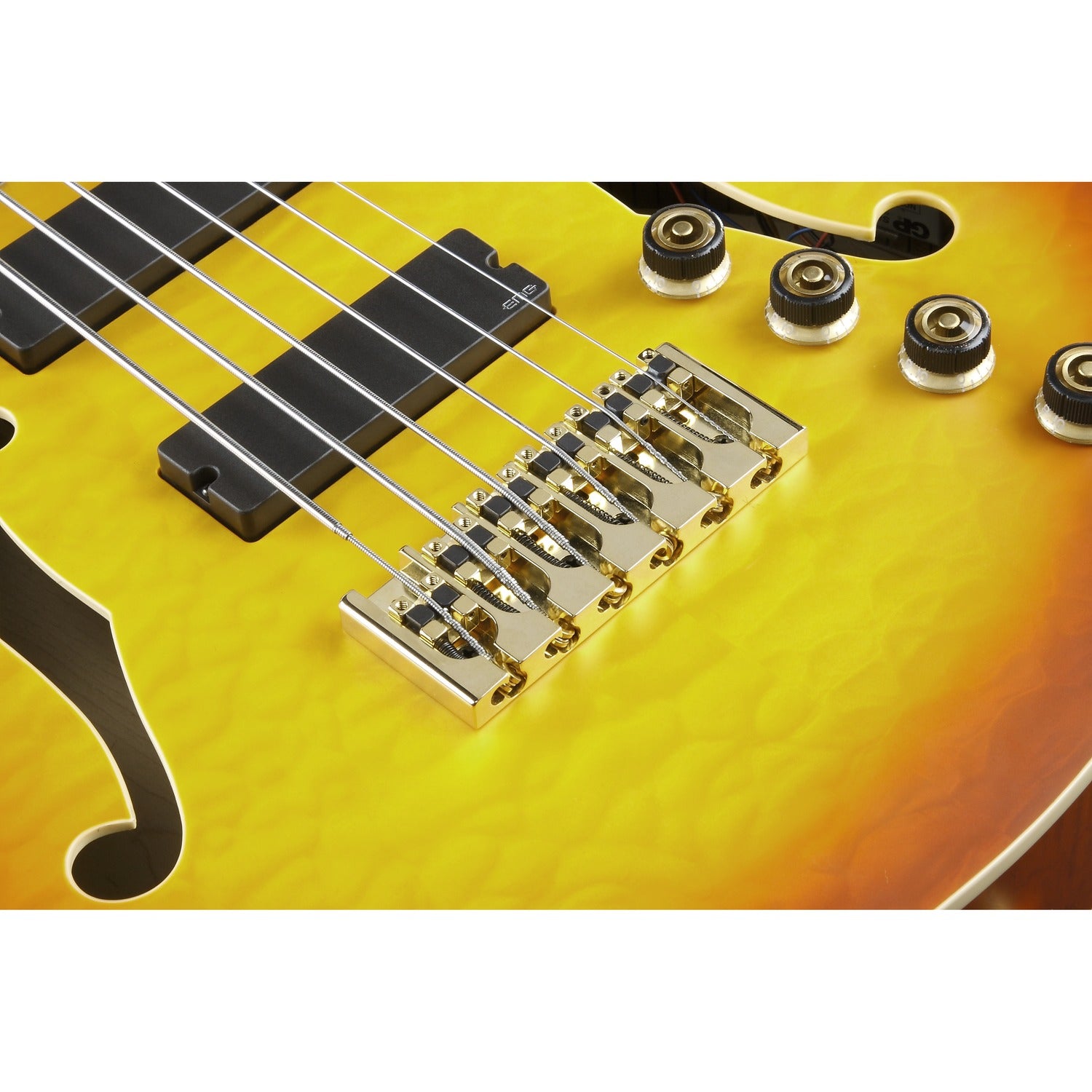 Ibanez Bass Guitars Autumn Leaf Burst Matte Ibanez TCB1006 Stephen Thundercat Bruner Signature 6 String Bass Guitar