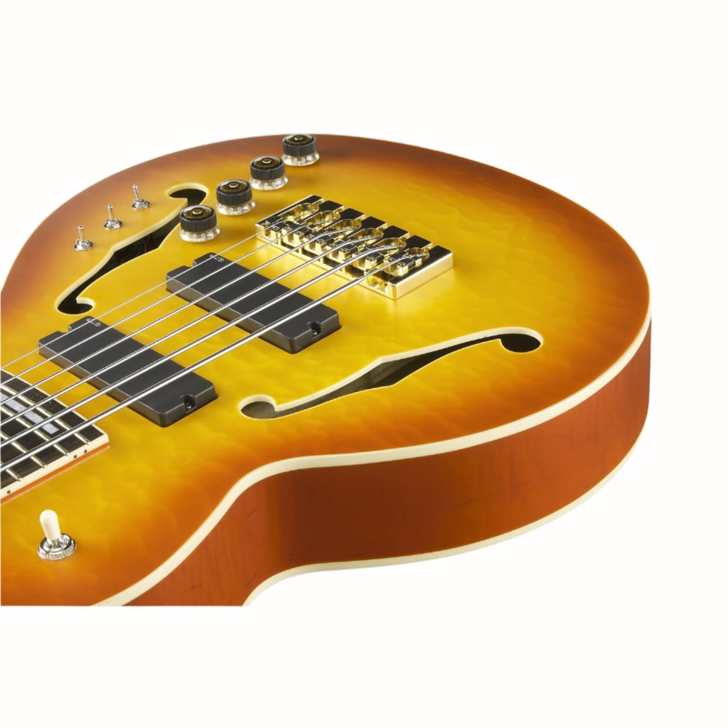 Ibanez Bass Guitars Autumn Leaf Burst Matte Ibanez TCB1006 Stephen Thundercat Bruner Signature 6 String Bass Guitar