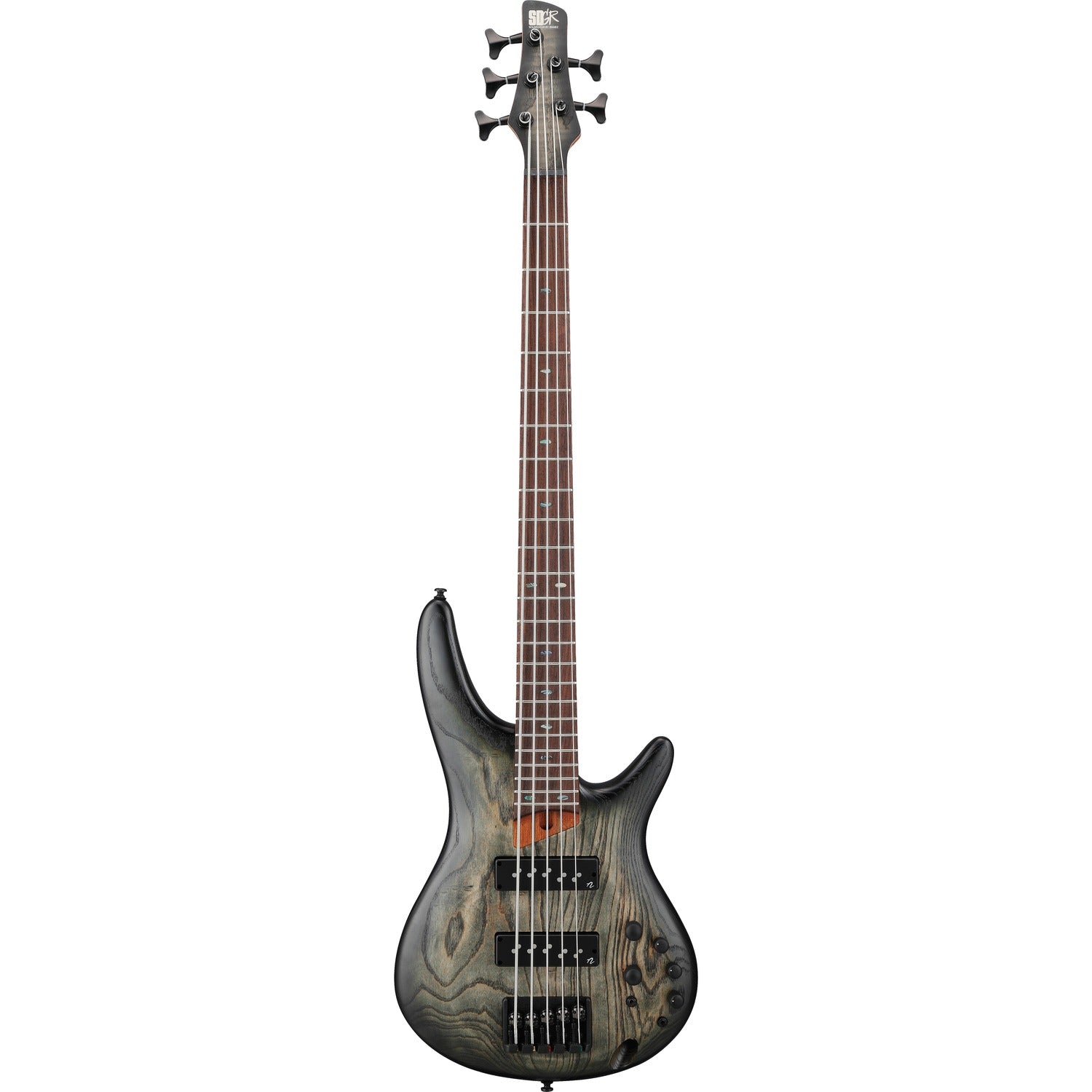 Ibanez Bass Guitars Black Stained Burst Ibanez SR605E 5-String Electric Bass Guitar 