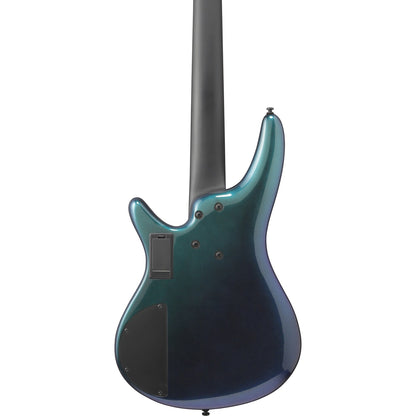 Ibanez Bass Guitars Blue Chameleon Ibanez SRMS725 5 String Electric Bass Guitar 