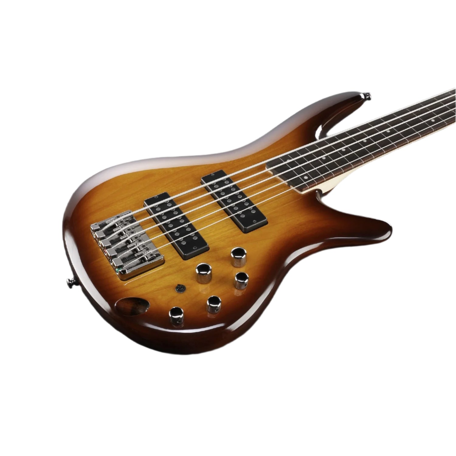 Ibanez Bass Guitars Brown Burst Ibanez SR375EF SR Series 5 String Electric Bass Guitar