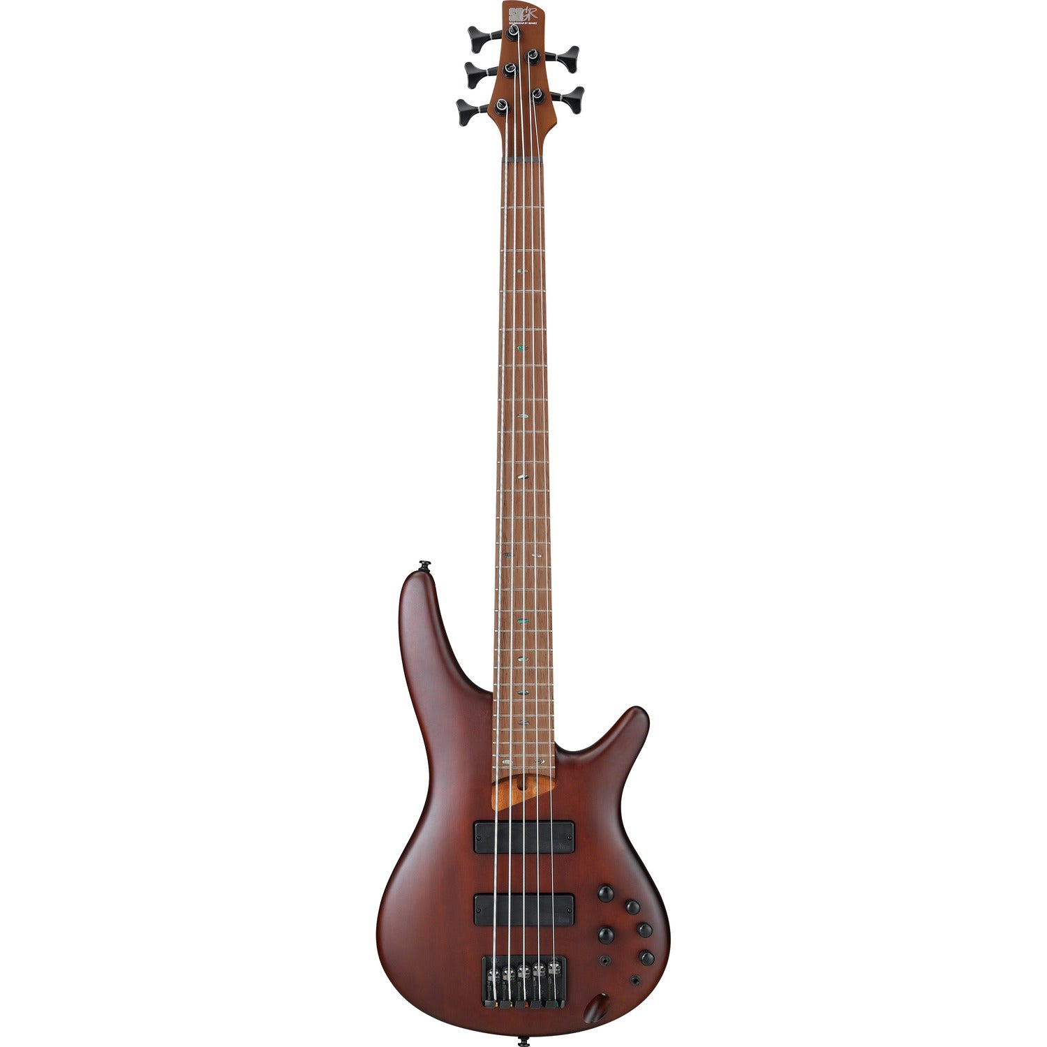 Ibanez Bass Guitars Brown Mahogany Ibanez SR505E SR Standard Series 5-String Electric Bass Guitar