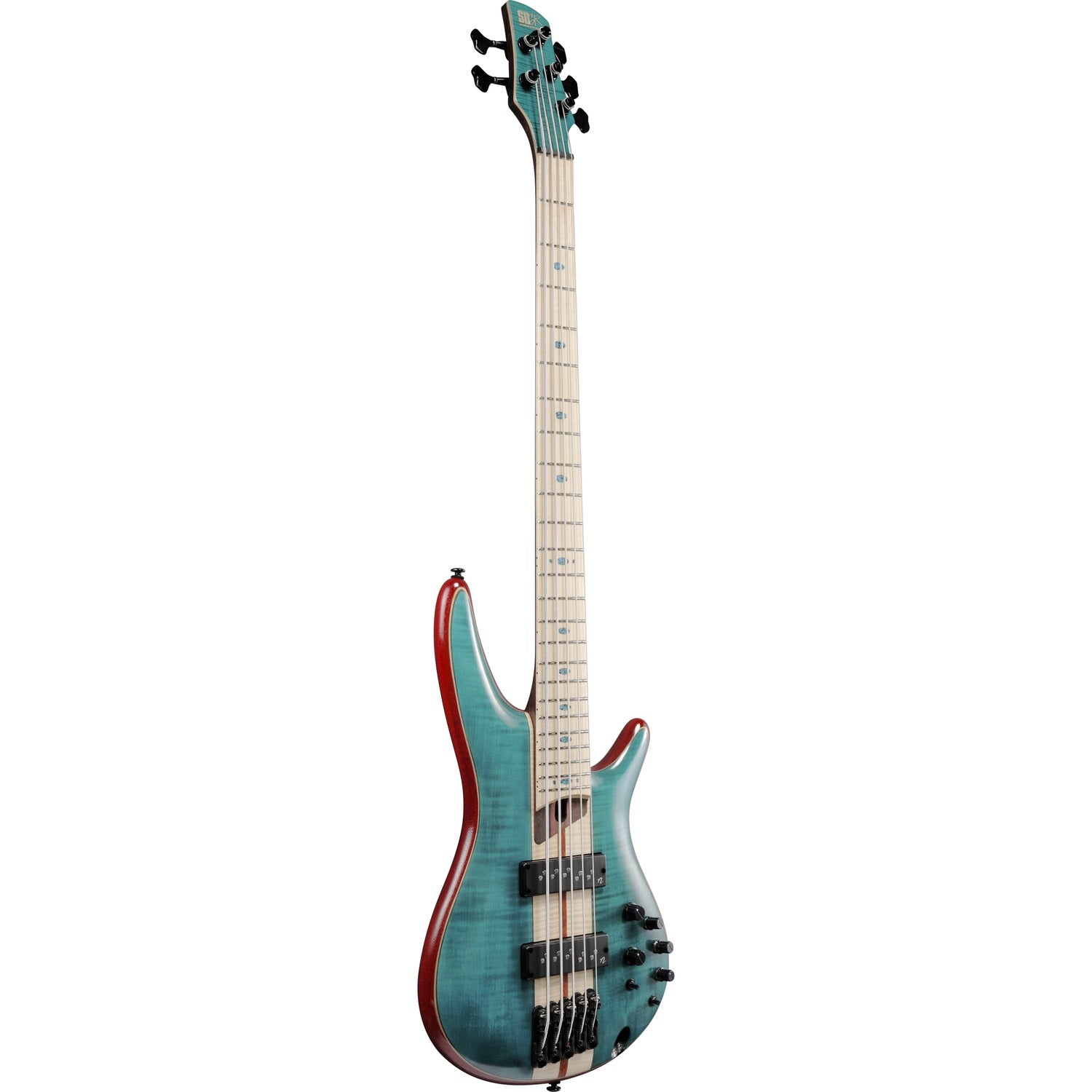 Ibanez Bass Guitars Caribbean Green Low Gloss Ibanez SR1425B 5 String Bass Guitar 
