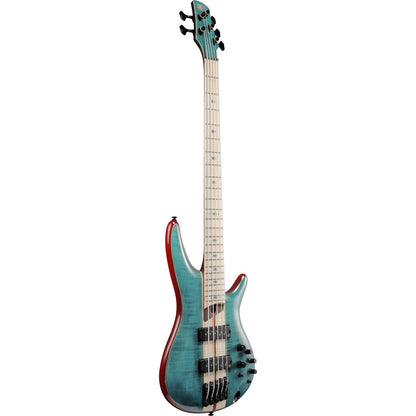 Ibanez Bass Guitars Caribbean Green Low Gloss Ibanez SR1425B 5 String Bass Guitar 