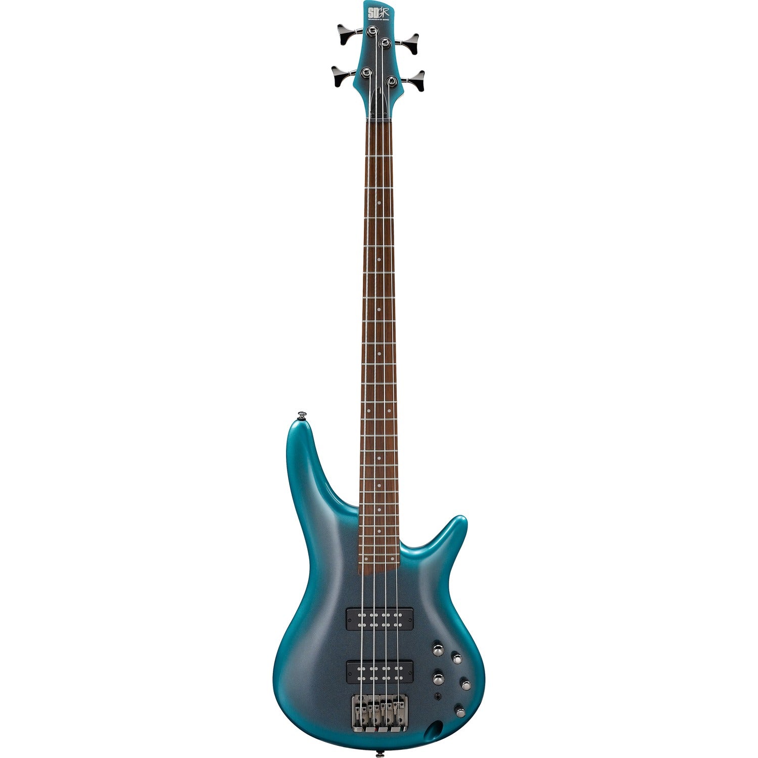 Ibanez Bass Guitars Cerulean Aura Burst Ibanez SR300E SR Series 4-String Bass Guitar #color_cerulean-aura-burst