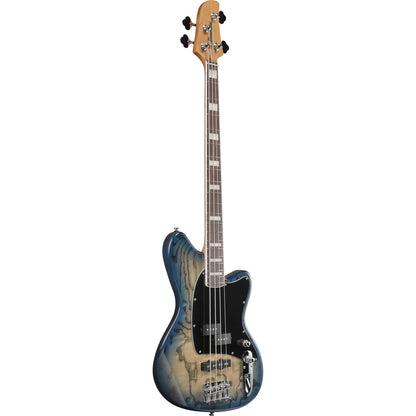 Ibanez Bass Guitars Cosmic Blue Starburst Ibanez TMB400TA Talman 4 String Electric Bass Guitar