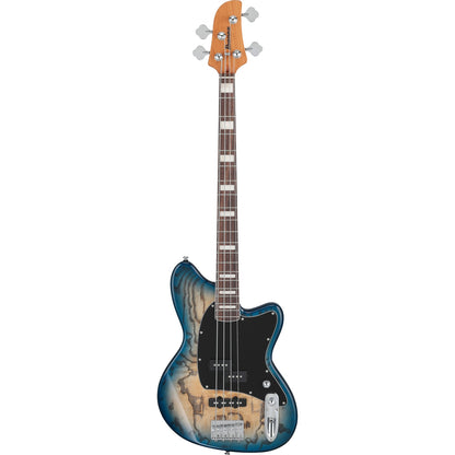 Ibanez Bass Guitars Cosmic Blue Starburst Ibanez TMB400TA Talman 4 String Electric Bass Guitar
