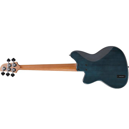 Ibanez Bass Guitars Cosmic Blue Starburst Ibanez TMB405TA Talman Series 5 String Electric Bass Guitar