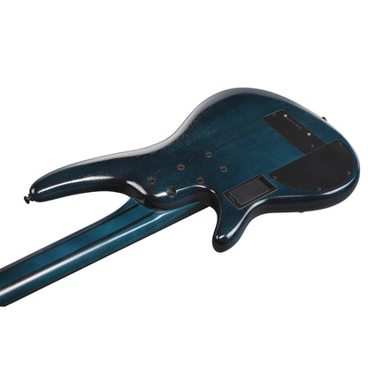 Ibanez Bass Guitars Cosmic Blue Starburst Low Gloss Ibanez SRD905 SR Series 5 String Bass Guitar