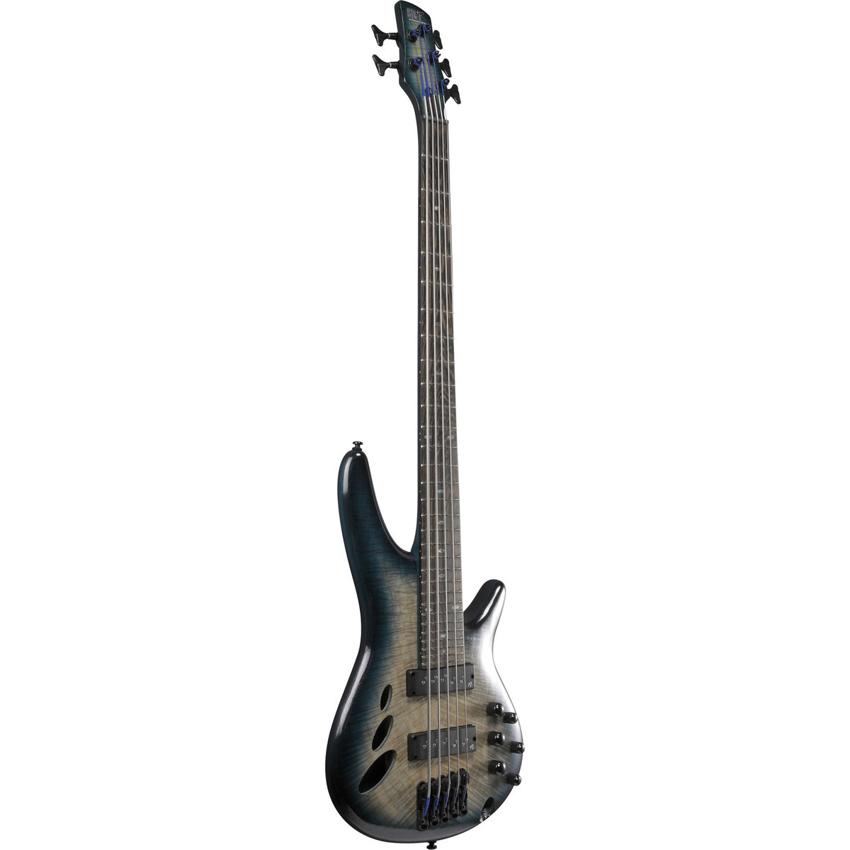 Ibanez Bass Guitars Cosmic Blue Starburst Low Gloss Ibanez SRD905 SR Series 5 String Bass Guitar