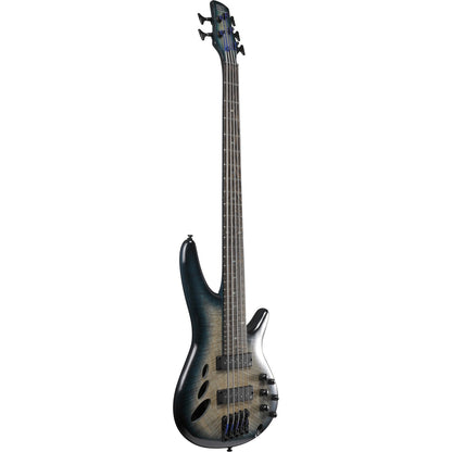Ibanez Bass Guitars Cosmic Blue Starburst Low Gloss Ibanez SRD905 SR Series 5 String Bass Guitar