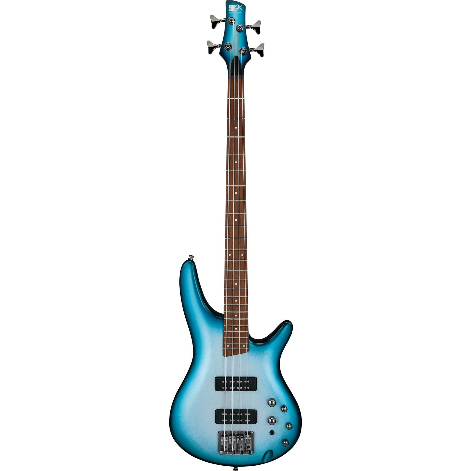 Ibanez Bass Guitars Deep Ocean Metallic Ibanez SR300E SR Series 4-String Bass Guitar #color_deep-ocean-metallic
