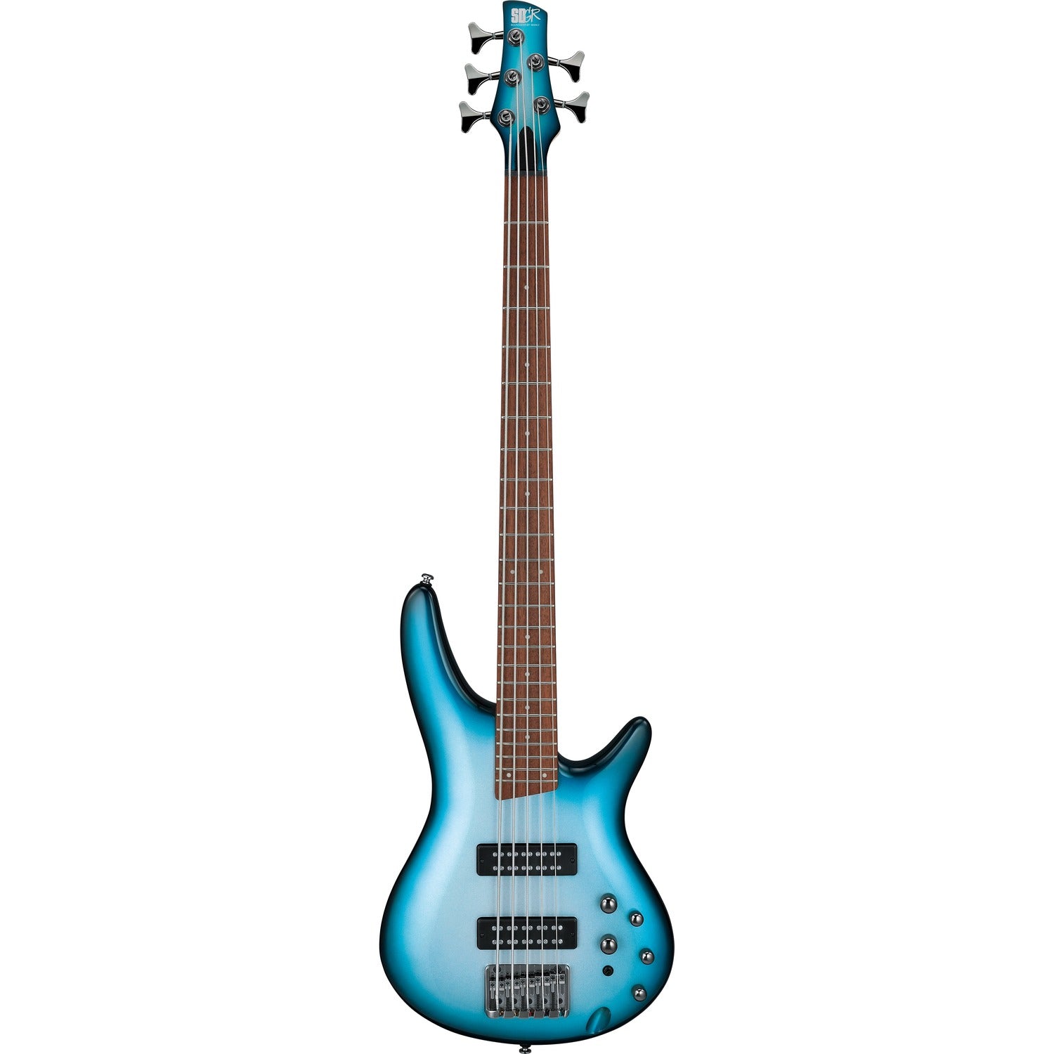 Ibanez Bass Guitars Deep Ocean Metallic Ibanez SR305E 5 String Electric Bass Guitar