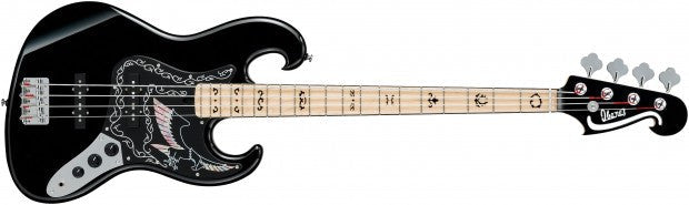 ibanez bass guitars ibanez 2609b limited edition black eagle 4 string bass - garage sale