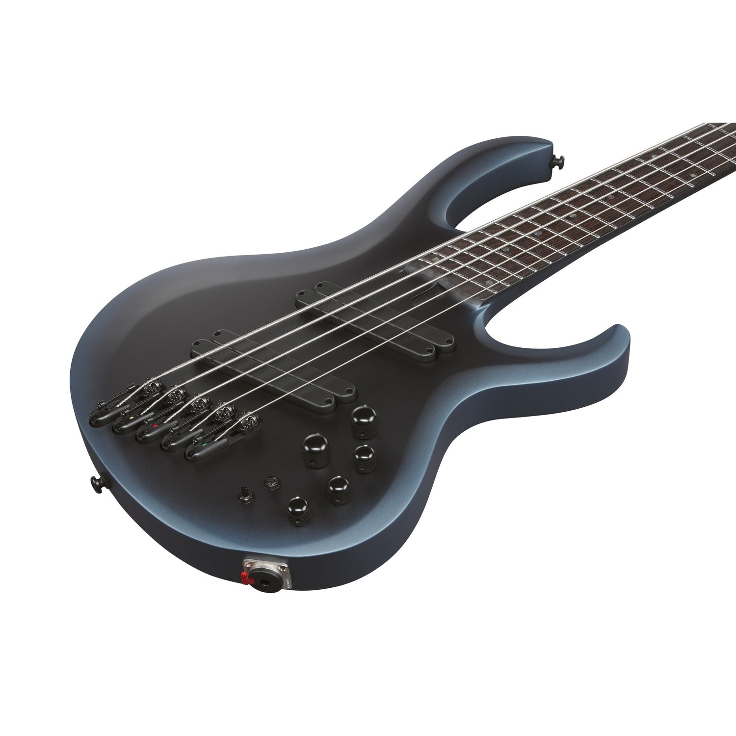 Ibanez Bass Guitars Ibanez BTB605MS Bass Electric Guitar with Case #color_midnight-arctic-ocean-matte