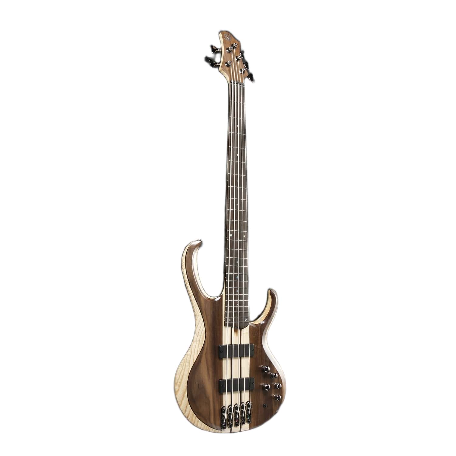 Ibanez Bass Guitars Ibanez BTB745 5 String Bass Guitar - Natural Low Gloss