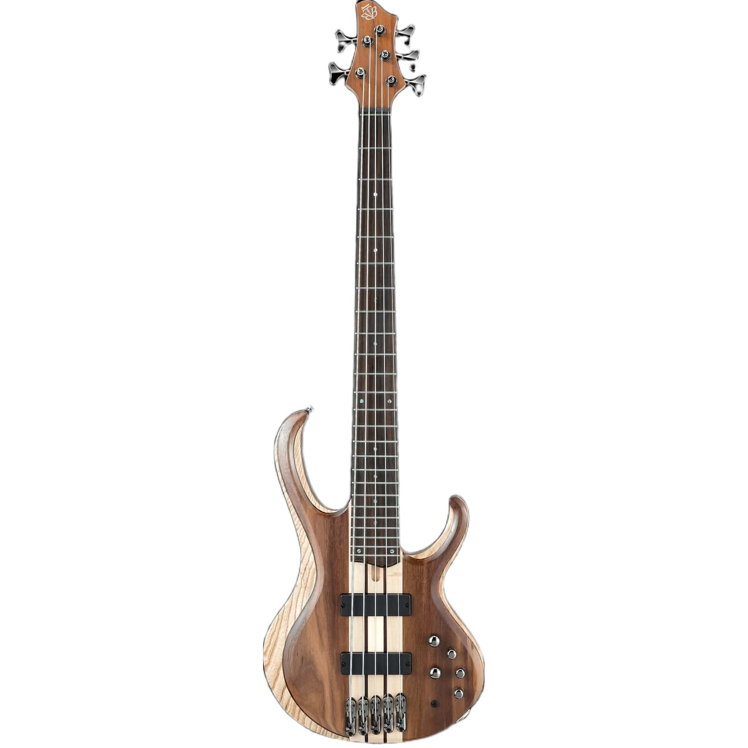 Ibanez Bass Guitars Ibanez BTB745 5 String Bass Guitar - Natural Low Gloss