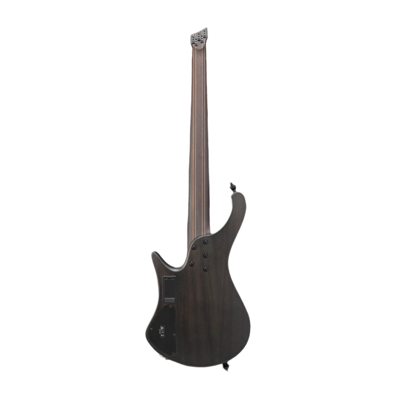 Ibanez Bass Guitars Ibanez EHB1505MS Headless Electric 5 String Bass Guitar with Bag #color_black-ice-flat