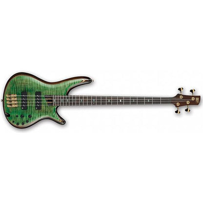 ibanez bass guitars ibanez sr1400 4 string premium bass guitar - mojito lime green