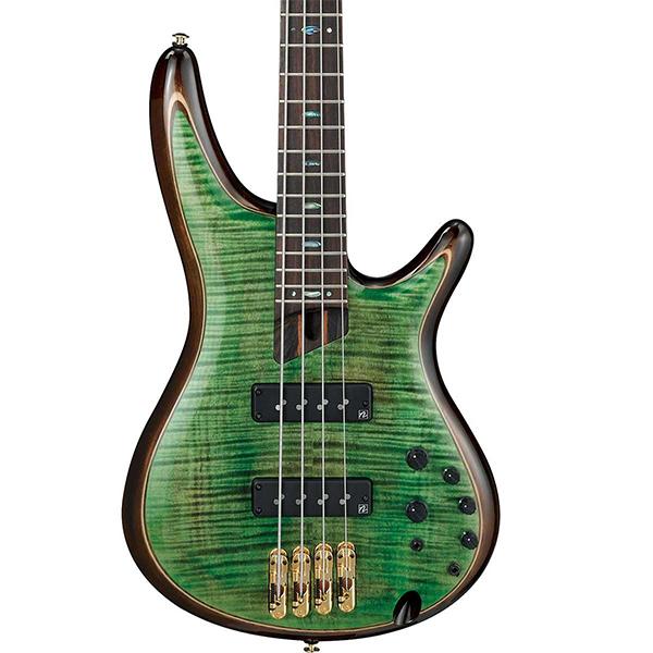 ibanez bass guitars ibanez sr1400 4 string premium bass guitar - mojito lime green